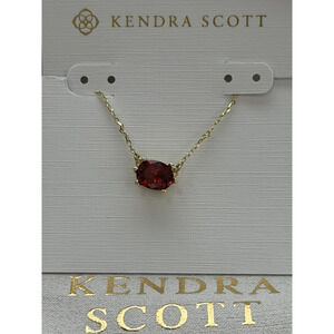 Kendra Scott Red Pendant Necklace